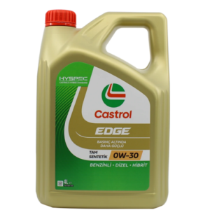 Castrol Edge 0W30 4 Lt Tam Sentetik Partiküllü Motor Yağı
