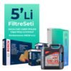 Bosch Fiat Egea 1.3 Dizel Filtre Bakım Seti Liqui Moly Motor Yağlı (2019-2023) 5 Li