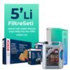 BOSCH Fiat Fiorino 1.3 Dizel Filtre Bakım Seti Liqui Moly Motor Yağlı EURO 6 (2015-2024) 5 Li