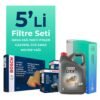 BOSCH Fiat Idea 1.3 Dizel Filtre Bakım Seti Castrol Motor Yağlı (2004-2010) 5 Li