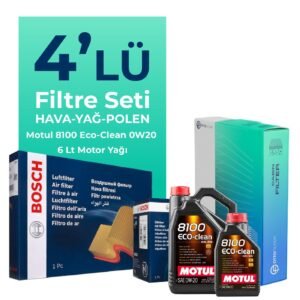 BOSCH Ford Kuga 1.5 Dizel Otomatik Filtre Bakım Seti Motul Motor Yağlı (2019-2023) 4 Lü