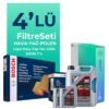 BOSCH Nissan Skystar 2.5 Dizel Filtre Bakım Seti Liqui Moly Motor Yağlı (2008-2012) 4 Lü