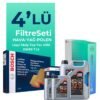 BOSCH Peugeot Boxer 2.2 Dizel BLUEHDi Filtre Bakım Seti Liqui Moly Motor Yağlı (2019-2024) 4 Lü