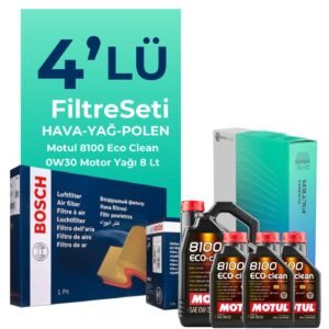 Bosch Peugeot Expert 2.0 Dizel Filtre Bakım Seti Motul Motor Yağlı (2017-2024) 4 Lü