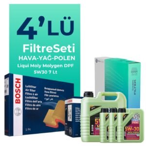 BOSCH Toyota Hilux 3.0 Filtre Bakım Seti Liqui Moly Motor Yağlı (2006-2015) 4 Lü