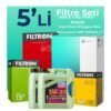 Filtron Hyundai ix35 2.0 Dizel Filtre Bakım Seti Liqui Moly Motor Yağlı (2010-2015) 5 Li