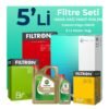 Filtron Kia Ceed 1.6 Dizel Filtre Bakım Seti Castrol Motor Yağlı (2019-2023) 5 Li