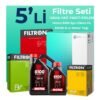 Filtron Opel Antara 2.0 Dizel Filtre Bakım Seti Motul Motor Yağlı (2006-2011) 5 Li