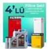 Filtron Peugeot Boxer 2.0 Dizel BlueHDi Filtre Bakım Seti Liqui Moly Motor Yağlı (2015-2020) 4 Lü