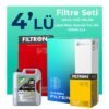 Filtron Toyota C-HR 1.8 Hybrid Filtre Bakım Seti Liqui Moly Motor Yağlı (2016-2017) 4 Lü