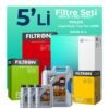 Filtron Toyota Hilux 2.8 Filtre Bakım Seti Liqui Moly Motor Yağlı (2015-2021) 5 Li
