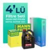 MANN Audi A4 2.0 Dizel 190HP Filtre Bakım Seti Motul Motor Yağlı (2015-2020) 4 Lü