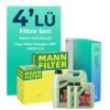 MANN Fiat Ducato 2.0 Dizel Filtre Bakım Seti Liqui Moly Motor Yağlı (2011-2016) 4 Lü