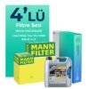 MANN Fiat Punto Evo 1.4 Benzinli Filtre Bakım Seti Liqui Moly Motor Yağlı (2008-2015) 4 Lü
