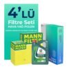 MANN Mazda 3 1.6 Dizel Filtre Bakım Seti Castrol Motor Yağlı (2010-2013) 4 Lü
