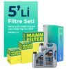 MANN Mercedes E220 Dizel Filtre Bakım Seti Liqui Moly Motor Yağlı (2023-2025) 5 Li