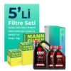 MANN Mitsubishi L200 2.5 Dizel Filtre Bakım Seti Motul Motor Yağlı (2008-2015) 5 Li