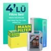 MANN Peugeot 3008 1.6 Benzin Puretech Filtre Bakım Seti Liqui Moly Motor Yağlı (2019-2024) 4 Lü