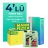 MANN Peugeot 407 2.0 Dizel Filtre Bakım Seti Liqui Moly Motor Yağlı (2004-2011) 4 Lü