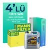 MANN Skoda Rapid 1.0 TSi Filtre Bakım Seti Liqui Moly Motor Yağlı (2017-2019) 4 Lü