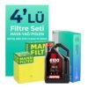 MANN Volkswagen Touareg 2.5 Dizel Filtre Bakım Seti Motul Motor Yağlı (2004-2009) 4 Lü