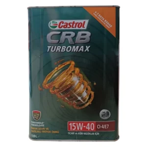Castrol Turbomax 15W-40 – 18 Litre /16 Kg Motor Yağı 2025 Üretim