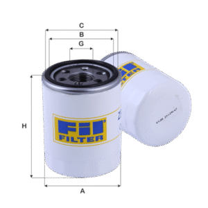 Mercury Marine 40 - 50 - 60 - 75 - 90 - 115 HP Tekne Motor Yağ Filtresi