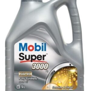 Mobil Super 3000 5W30 4 Litre Motor Yağı 2024 Üretim