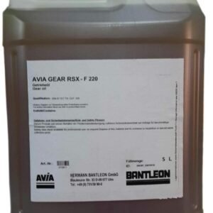 Avia Gear RSX F 220 - 5 Litre Yüksek Performanslı Dişli Yağı Şanzıman Yağı