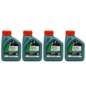 Castrol Fren Hidroliği DOT 4 500 ML Fren Hidrolik Yağı (4 Adet)