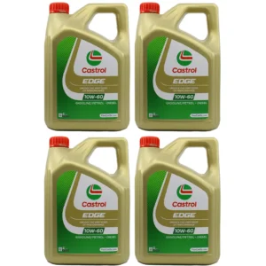 Castrol Edge 10W60 4 Lt Tam Sentetik Motor Yağı (4 Adet)
