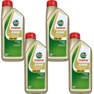 Castrol Edge 5W40 1 Lt Tam Sentetik Motor Yağı (4 Adet)