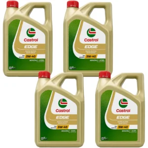 Castrol Edge 5W40 4 Lt Tam Sentetik Motor Yağı (4 Adet)
