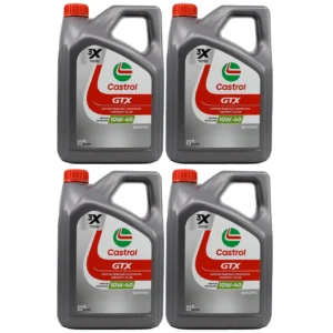 Castrol GTX 10W40 4 Lt Sentetik Motor Yağı (4 Adet)