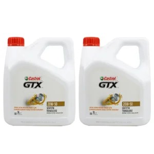 Castrol GTX 20W50 3 Lt Sentetik Motor Yağı (2 Adet)