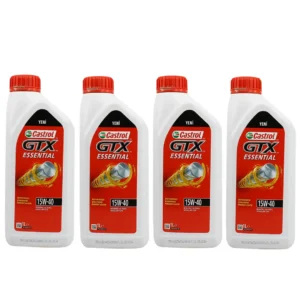 Castrol GTX Essential 15W40 1 Lt Motor Yağı (4 Adet)