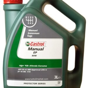 Castrol Manual EP 80W - 3 Litre Şanzıman Yağı