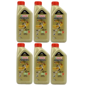 Castrol Power 1 4T 10W40 1 Lt Motosiklet Yağı (6 Adet)