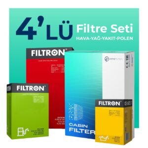 Filtron Mercedes Vito 111 CDI 1.6 Dizel Filtre Bakım Seti (2014-2021) 4 Lü
