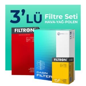 Filtron Seat Leon 1.5 TSi Filtre Bakım Seti (2020-2024) 3 Lü