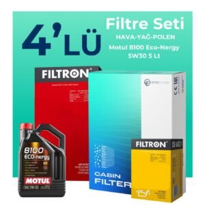 Filtron Subaru Forester 2.0 Filtre Bakım Seti Motul Motor Yağlı (2008-2013) 4 Lü