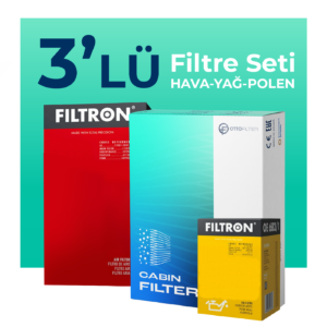 Filtron Subaru Forester 2.0 Filtre Bakım Seti (2002-2008) 3 Lü