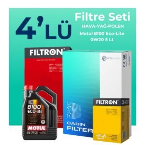Filtron Subaru XV 1.6 Filtre Bakım Seti Motul Motor Yağlı (2012-2017) 4 Lü