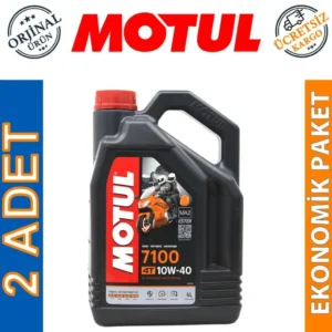 Motul 7100 4T 10W40 4 Lt Motosiklet Yağı (2 Adet)