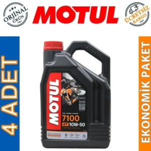 Motul 7100 4T 10W50 4 Lt Motosiklet Yağı (4 Adet)