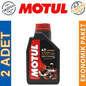 Motul 7100 4T 20W50 1 Lt Motosiklet Yağı (2 Adet)