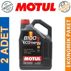Motul 8100 Eco-Nergy 5W30 5 Lt Tam Sentetik Motor Yağı (2 Adet)