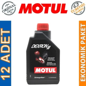 Motul Dexron III 1 Lt Otomatik Şanzıman Yağı (12 Adet)