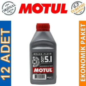 Motul Dot 5.1 500 Ml Tam Sentetik Fren Hidrolik Yağı (12 Adet)
