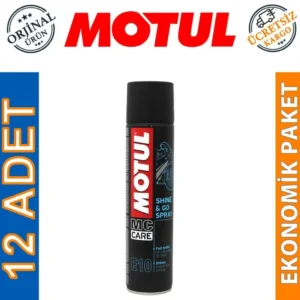 Motul E10 Shine Go 400 Ml Parlatıcı Sprey (12 Adet)